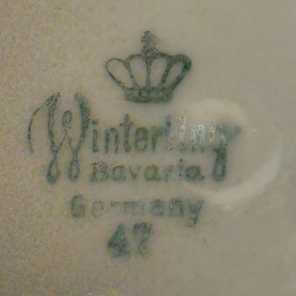Vintage Winterling Marktleuthen Bavaria Decorative Plate Fruit - Bavaria Germany